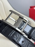 Cartier Fashion Casual Versatile Double Sided Leather Belt 35MM