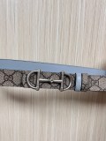 Gucci Fashion Casual Versatile Double Sided Belt 30MM
