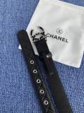 Chanel Classic Double C Casual Versatile Sheepskin Belt 30MM