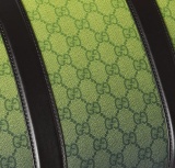 Gucci Classic GG Canvas Gradient Green Boston Crossbody Bag Size: 45 x 30 x 24.5 CM