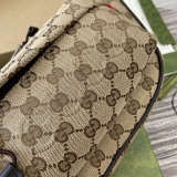 Gucci Fashion Versatile Full GG Shoulder Bag Size: 35 x 15 x 10 CM