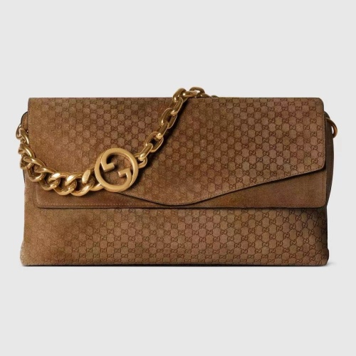 Gucci Fashion Versatile Flip Chain Underarm Bag Handbag Size: 28 x 16 x 7 CM