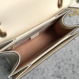 Gucci Fashion Bee Canvas Collar Crossbody Bag Handbag Size: 25.5 x 17.5 x 13 CM