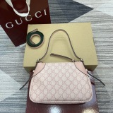 Gucci Fashion Versatile Underarm Bag Handbag Size: 24.5 x 16 x 5 CM