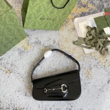 Gucci Fashion Versatile Asymmetric Flip Underarm Bag Handbag Size: 26.5 x 17 x 8 CM