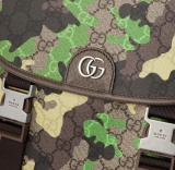 Gucci Fashion Versatile Camouflage Backpack Size: 35 x 46 x 12 CM