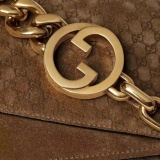 Gucci Fashion Versatile Flip Chain Underarm Bag Handbag Size: 28 x 16 x 7 CM