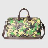Gucci Classic Versatile Printed Handheld Travel Bag Crossbody Bag Size: 44 x 29 x 25 CM