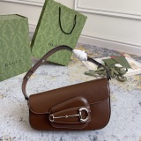 Gucci Fashion Versatile Asymmetric Flip Underarm Bag Handbag Size: 26.5 x 17 x 8 CM