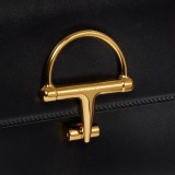 Gucci Fashion Horseneck Buckle Handbag Crossbody Bag Size: 25.5 x 16 x 9 CM
