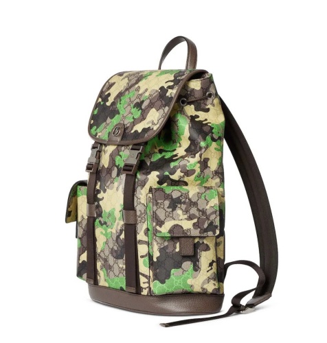 Gucci Fashion Versatile Camouflage Backpack Size: 35 x 46 x 12 CM