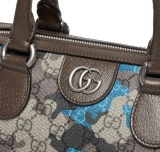 Gucci Fashion Versatile Printed Crossbody Bag Handbag Size: 25 x 16 x 14 CM