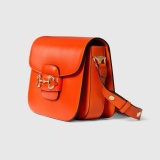 Gucci Classic Horseclip Flip Top Handbag Shoulder Bag Size: 25 x 18 x 8 CM