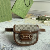 Gucci Classic Polo Buckle Versatile Waist Bag Size: 16 x 13 x 6.5 CM