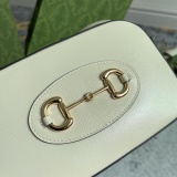 Gucci Classic Horseclip Shoulder Bag Crossbody Bag Size: 20 x 13 x 6 CM