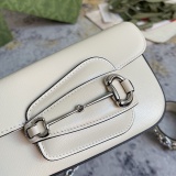 Gucci Fashion Mini Asymmetric Flip Chain Underarm Bag Handbag Size: 19.5 x 12.5 x 6 CM