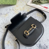 Gucci Classic Mini Polo Buckle Versatile Crossbody Bag Shoulder Bag Size: 17 x 18.5 x 7.5 CM