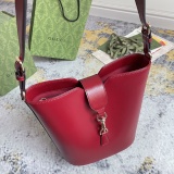 Gucci Classic Versatile Bucket Bag Crossbody Bag Shoulder Bag Size: 25.5 x 28 x 16.5 CM