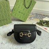 Gucci Classic Mini Polo Buckle Versatile Crossbody Bag Shoulder Bag Size: 17 x 18.5 x 7.5 CM