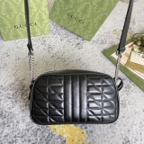 Gucci Classic GG Chain Camera Bag Shoulder Bag Size: 24 x 12 x 7 CM