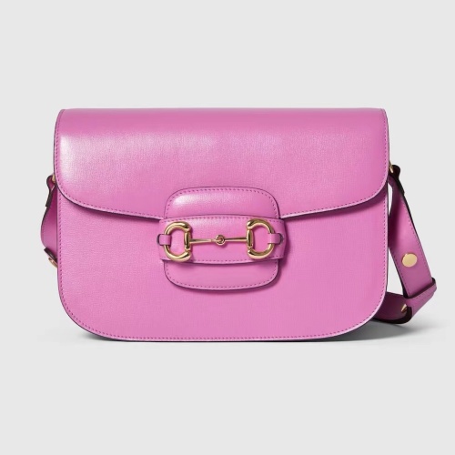 Gucci Classic Horseclip Flip Top Handbag Shoulder Bag Size: 25 x 18 x 8 CM