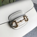 Gucci Classic Horseclip Flip Top Handbag Shoulder Bag Size: 25 x 18 x 8 CM