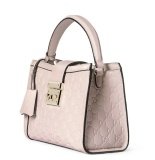 Gucci Classic Embossed GG Handbag Size: 25.5 x 17.5 x 10 CM