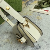 Gucci Classic Mini Polo Buckle Versatile Crossbody Bag Shoulder Bag Size: 17 x 18.5 x 7.5 CM