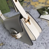 Gucci Classic Horseclip Flip Top Handbag Shoulder Bag Size: 25 x 18 x 8 CM