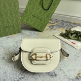 Gucci Classic Mini Polo Buckle Versatile Crossbody Bag Shoulder Bag Size: 17 x 18.5 x 7.5 CM