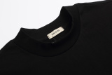 Fear of God Retro Logo Printed Short Sleeve Unisex Casual T-shirt