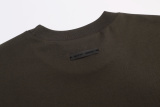 Fear of God Classic Logo Printed Short Sleeve Unisex Casual Loose T-shirt
