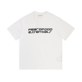 Fear of God Classic Logo Printed Round Neck Short Sleeve Unisex Casual Loose T-shirt