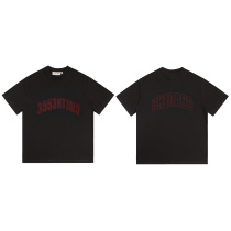 Fear of God Fashion Arc Printed Round Neck Short Sleeve Unisex Casual Loose T-shirt