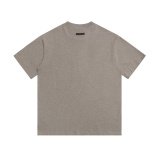 Fear of God New Classic Logo Printed Short Sleeve Unisex Loose Casual T-shirt