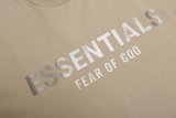 Fear of God New Classic Logo Printed Short Sleeve Unisex Loose Casual T-shirt