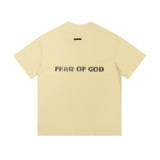 Fear of God Classic Logo Printed Short Sleeve Unisex Casual Loose T-shirt