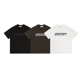 Fear of God Classic Logo Printed Round Neck Short Sleeve Unisex Casual Loose T-shirt