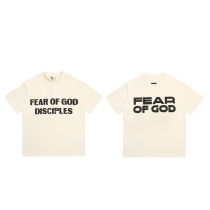 Fear of God Classic Logo Printed Short Sleeve Unisex Casual Loose T-shirt Fear of God Classic Logo Printed Short Sleeve Unisex Casual Loose T-shirt