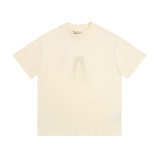 Fear of God Fashion Logo Printed Short Sleeve Unisex Loose Casual T-shirt