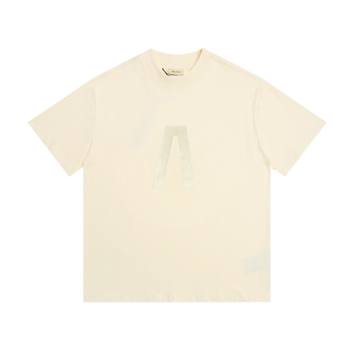 Fear of God Fashion Logo Printed Short Sleeve Unisex Loose Casual T-shirt