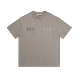Fear of God New Classic Logo Printed Short Sleeve Unisex Loose Casual T-shirt