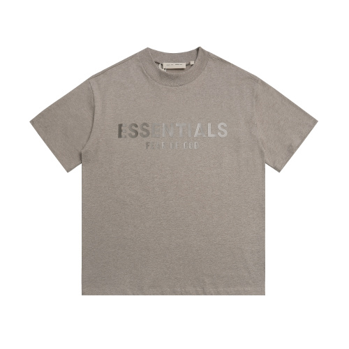 Fear of God New Classic Logo Printed Short Sleeve Unisex Loose Casual T-shirt