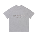 Fear of God Classic Logo Short Sleeve Unisex Casual Loose T-shirt