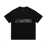 Fear of God Retro Logo Printed Short Sleeve Unisex Casual T-shirt