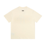 Fear of God Fashion Logo Printed Short Sleeve Unisex Loose Casual T-shirt
