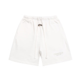 Fear of God New Unisex Classic Logo Printed Drawstring Casual Shorts