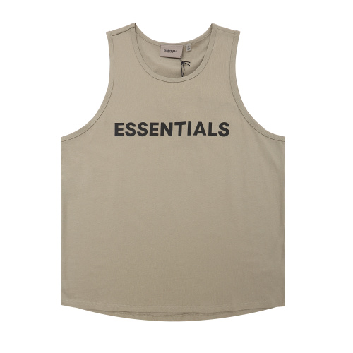 Fear of God Classic Logo Printed Casual Versatile Sleeveless Tank Top