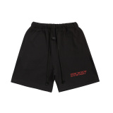 Fear of God Classic Letter Printed Shorts Unisex Casual Loose Sports Pants