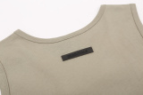 Fear of God Classic Logo Printed Casual Versatile Sleeveless Tank Top